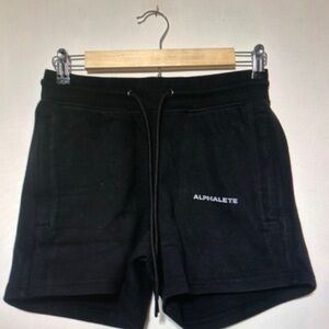 Alphalete Black Women's Fleece Shorts